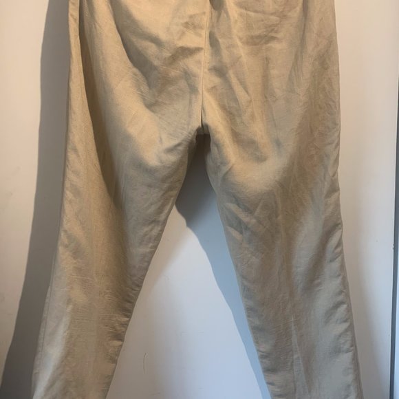 & Other Stories tapered cotton trousers (beige) - Picture 8 of 9